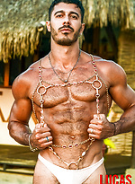 Lobo Carreira And Rudy Gram Show Off In Briefs